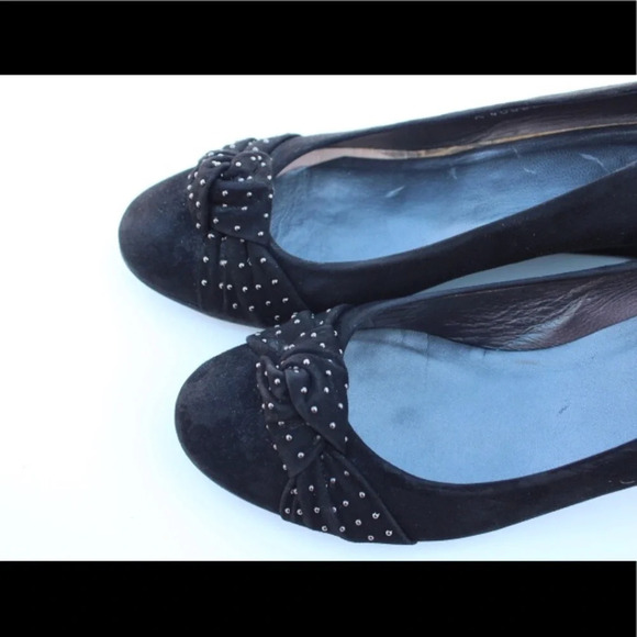 Stuart Weitzman bow wedges - Picture 6 of 8